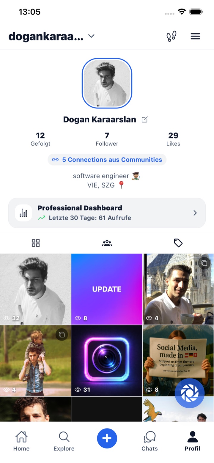 ciaorelated profile screen
